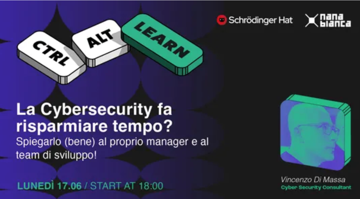 La Cybersecurity Fa Risparmiare Tempo?