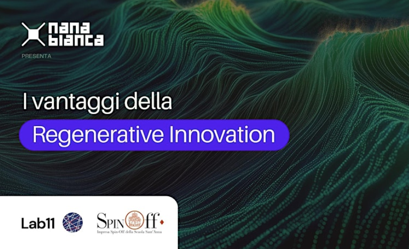 Locandina evento I Vantaggi della regenerative Innovation