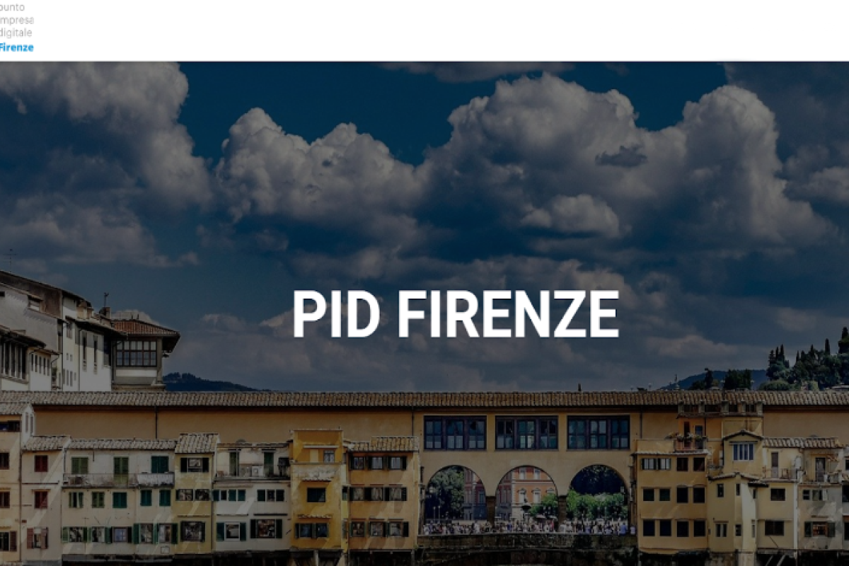 Immagine di promozione del Punto Impresa Digitale Firenze