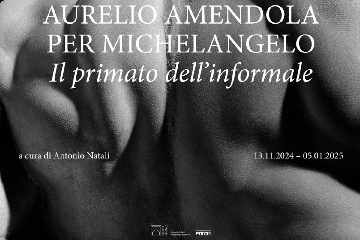 Locandina evento Aurelio Amendola per Michelangelo