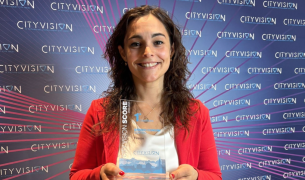 Assessora Sparavigna ritira il premio City Vision Score